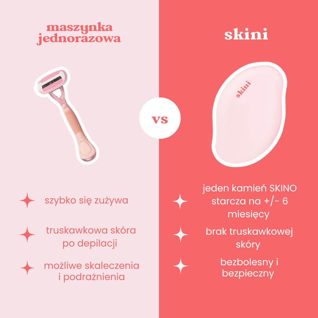 Skini - krystaliczny depilator do ciała (Promocja 1+1)