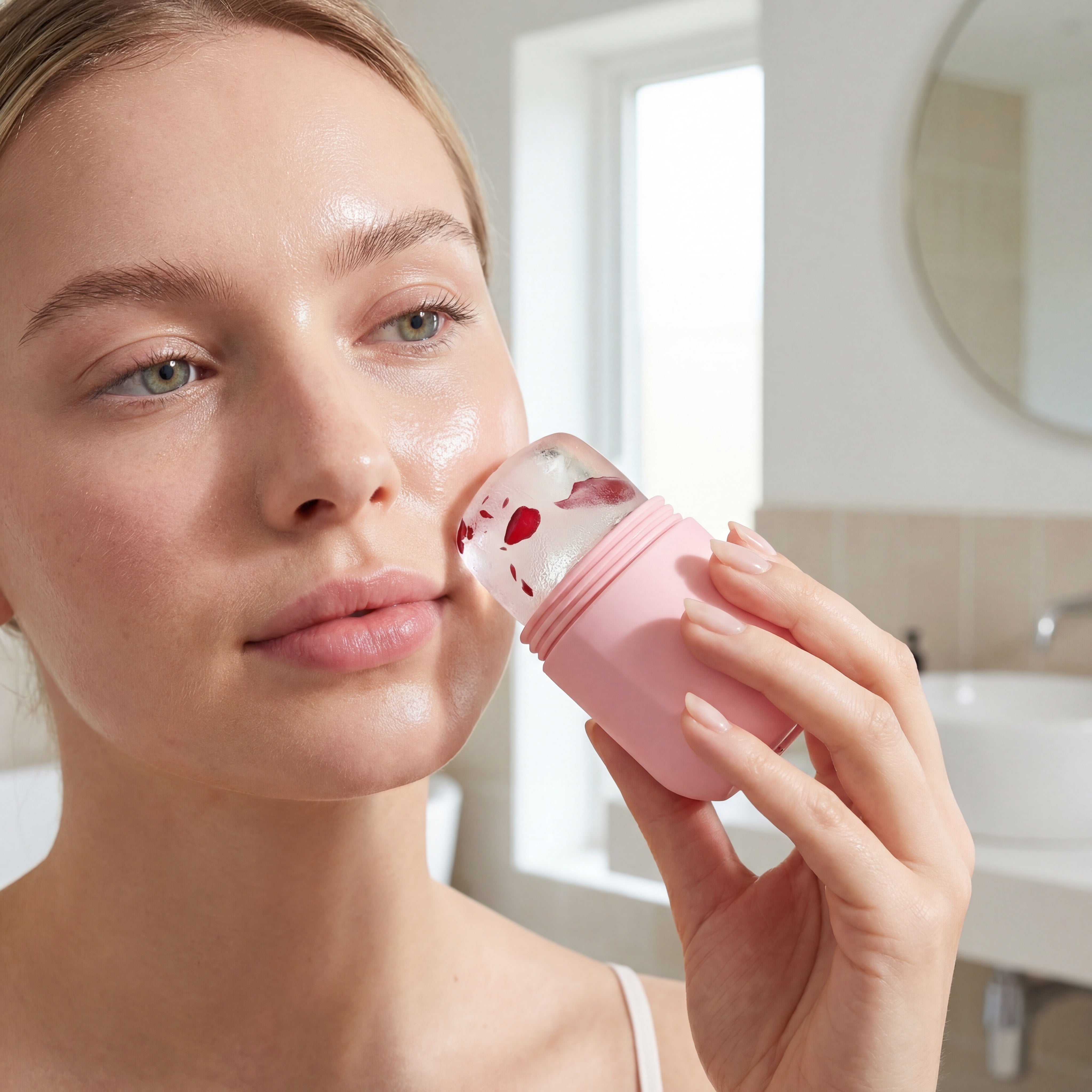 Skini – Chłodzący Roller do Twarzy z Lodem