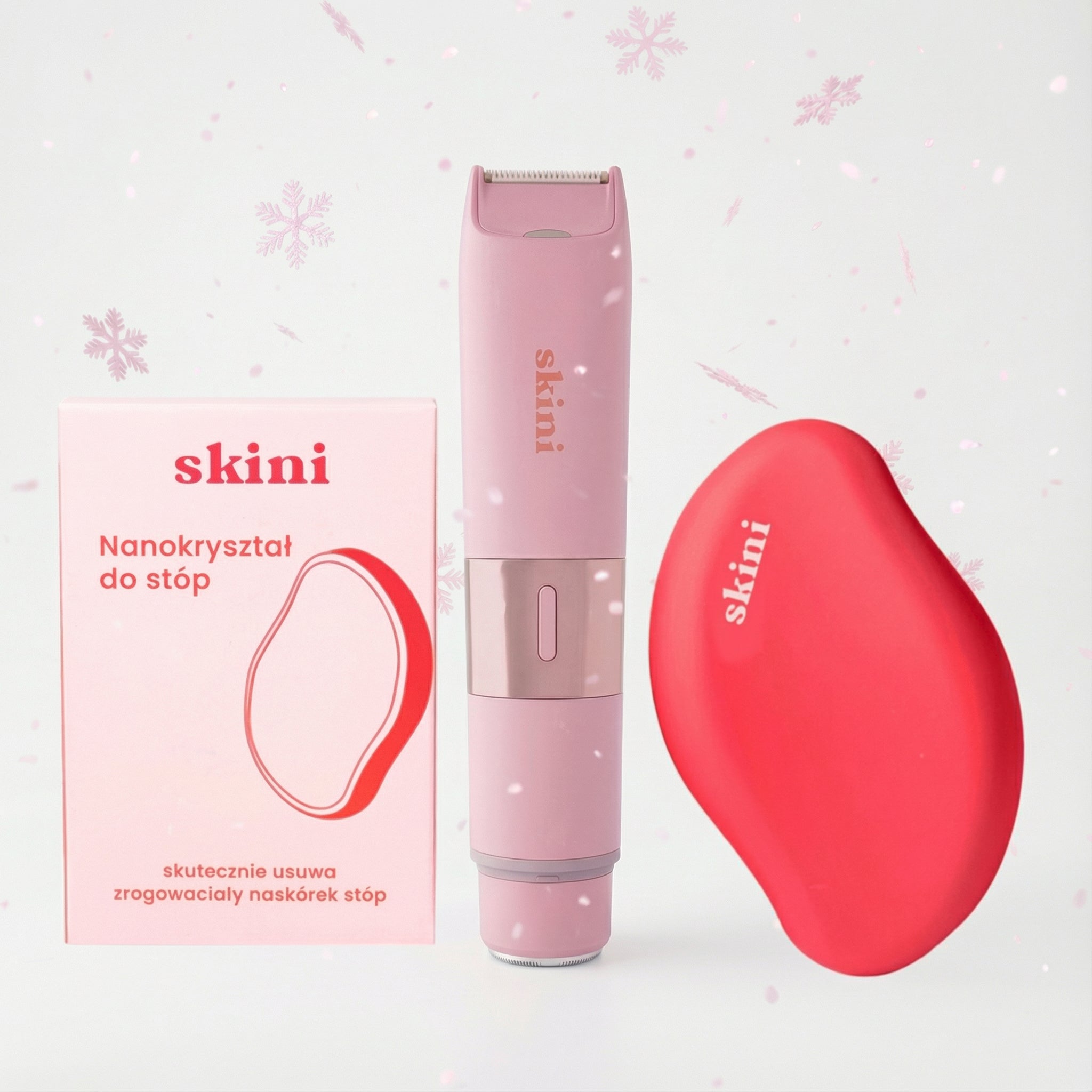 Zestaw SKINI (Maszynka + Nanokryształ Do Stóp)