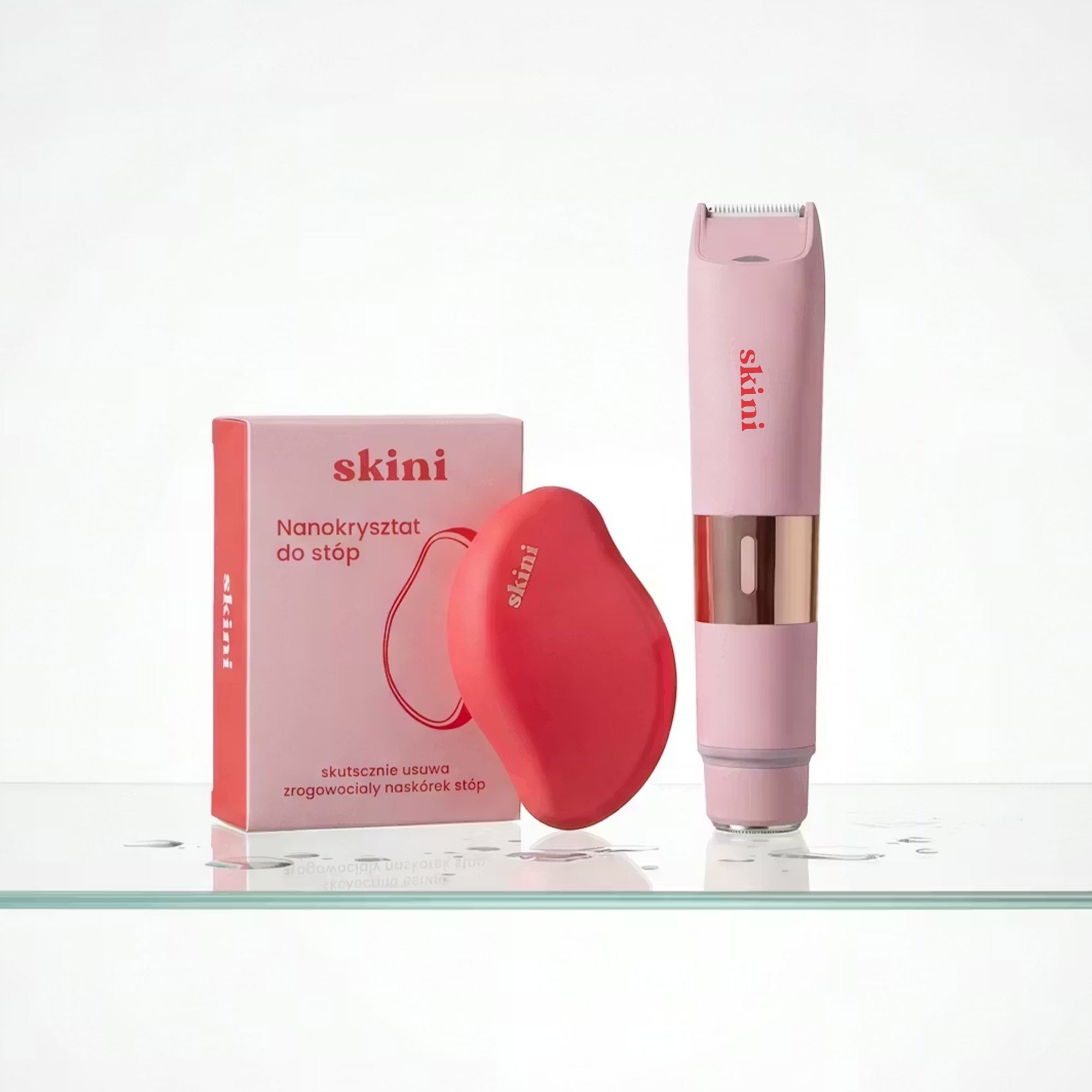 Zestaw SKINI (Maszynka + Nanokryształ Do Stóp)