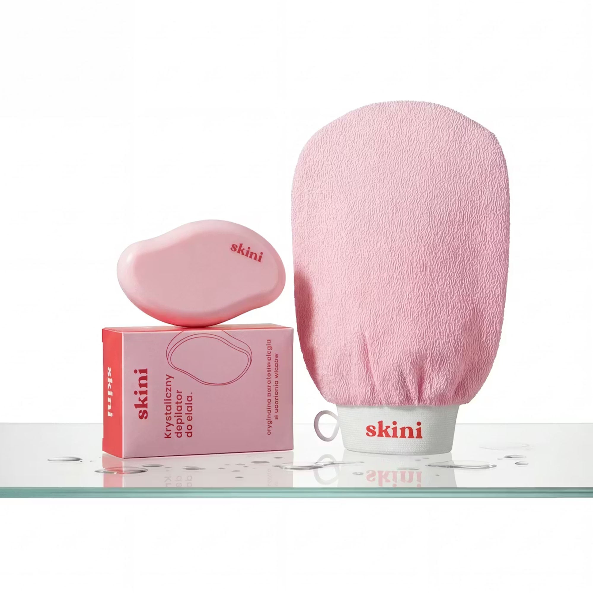 ZESTAW SKINI ( depilator + rękawica)